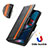 Custodia Portafoglio In Pelle Cover con Supporto S02D per Motorola Moto Edge X30 5G