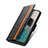 Custodia Portafoglio In Pelle Cover con Supporto S02D per Nokia C32