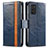 Custodia Portafoglio In Pelle Cover con Supporto S02D per Nokia G100