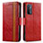 Custodia Portafoglio In Pelle Cover con Supporto S02D per OnePlus Nord N200 5G