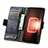 Custodia Portafoglio In Pelle Cover con Supporto S02D per Realme GT Neo6 5G