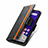 Custodia Portafoglio In Pelle Cover con Supporto S02D per Samsung Galaxy A22 5G SC-56B