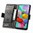 Custodia Portafoglio In Pelle Cover con Supporto S02D per Samsung Galaxy A51 5G