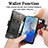 Custodia Portafoglio In Pelle Cover con Supporto S02D per Samsung Galaxy S20 5G