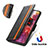 Custodia Portafoglio In Pelle Cover con Supporto S02D per Samsung Galaxy S20 FE 4G