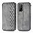 Custodia Portafoglio In Pelle Cover con Supporto S02D per Xiaomi Mi 10T 5G Grigio