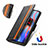 Custodia Portafoglio In Pelle Cover con Supporto S02D per Xiaomi Poco M4 Pro 5G