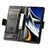 Custodia Portafoglio In Pelle Cover con Supporto S02D per Xiaomi Poco X4 Pro 5G