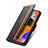 Custodia Portafoglio In Pelle Cover con Supporto S02D per Xiaomi Redmi Note 11 Pro 4G