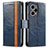 Custodia Portafoglio In Pelle Cover con Supporto S02D per Xiaomi Redmi Note 12 Turbo 5G