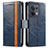 Custodia Portafoglio In Pelle Cover con Supporto S02D per Xiaomi Redmi Note 13 Pro 5G