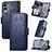 Custodia Portafoglio In Pelle Cover con Supporto S03D per Nokia X30 5G