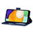 Custodia Portafoglio In Pelle Cover con Supporto S03D per Samsung Galaxy A13 5G