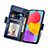 Custodia Portafoglio In Pelle Cover con Supporto S03D per Samsung Galaxy F13 4G