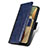 Custodia Portafoglio In Pelle Cover con Supporto S03D per Samsung Galaxy M12