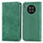 Custodia Portafoglio In Pelle Cover con Supporto S04D per Huawei Honor 50 Lite Verde