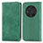 Custodia Portafoglio In Pelle Cover con Supporto S04D per Huawei Honor Magic3 5G Verde