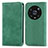 Custodia Portafoglio In Pelle Cover con Supporto S04D per Huawei Honor Magic4 Pro 5G Verde