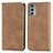 Custodia Portafoglio In Pelle Cover con Supporto S04D per Motorola Moto Edge 20 5G