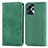 Custodia Portafoglio In Pelle Cover con Supporto S04D per Motorola Moto G13 Verde