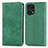 Custodia Portafoglio In Pelle Cover con Supporto S04D per Oppo Find X5 5G Verde