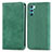 Custodia Portafoglio In Pelle Cover con Supporto S04D per Oppo K9 Pro 5G Verde