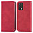 Custodia Portafoglio In Pelle Cover con Supporto S04D per Realme GT Master 5G Rosso