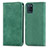 Custodia Portafoglio In Pelle Cover con Supporto S04D per Realme V11s 5G Verde