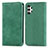 Custodia Portafoglio In Pelle Cover con Supporto S04D per Samsung Galaxy A13 4G Verde