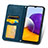 Custodia Portafoglio In Pelle Cover con Supporto S04D per Samsung Galaxy A22 5G