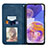 Custodia Portafoglio In Pelle Cover con Supporto S04D per Samsung Galaxy A23 4G
