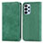 Custodia Portafoglio In Pelle Cover con Supporto S04D per Samsung Galaxy A23 4G Verde