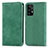 Custodia Portafoglio In Pelle Cover con Supporto S04D per Samsung Galaxy A52 4G Verde