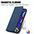 Custodia Portafoglio In Pelle Cover con Supporto S04D per Samsung Galaxy F41