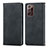 Custodia Portafoglio In Pelle Cover con Supporto S04D per Samsung Galaxy Note 20 Ultra 5G Nero