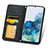 Custodia Portafoglio In Pelle Cover con Supporto S04D per Samsung Galaxy S20 Ultra 5G