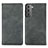 Custodia Portafoglio In Pelle Cover con Supporto S04D per Samsung Galaxy S22 Plus 5G Grigio