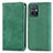 Custodia Portafoglio In Pelle Cover con Supporto S04D per Vivo iQOO Z6 5G Verde