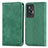 Custodia Portafoglio In Pelle Cover con Supporto S04D per Vivo X70 5G Verde