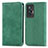 Custodia Portafoglio In Pelle Cover con Supporto S04D per Vivo X70t Verde