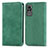 Custodia Portafoglio In Pelle Cover con Supporto S04D per Xiaomi Civi 1S 5G Verde