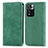 Custodia Portafoglio In Pelle Cover con Supporto S04D per Xiaomi Mi 11i 5G (2022) Verde