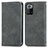 Custodia Portafoglio In Pelle Cover con Supporto S04D per Xiaomi Poco X3 GT 5G Grigio