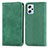 Custodia Portafoglio In Pelle Cover con Supporto S04D per Xiaomi Poco X4 GT 5G Verde