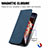 Custodia Portafoglio In Pelle Cover con Supporto S04D per Xiaomi Poco X4 NFC