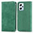 Custodia Portafoglio In Pelle Cover con Supporto S04D per Xiaomi Redmi K50i 5G Verde