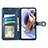 Custodia Portafoglio In Pelle Cover con Supporto S05D per Motorola Moto G41