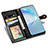 Custodia Portafoglio In Pelle Cover con Supporto S05D per Samsung Galaxy S20 Plus