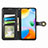 Custodia Portafoglio In Pelle Cover con Supporto S05D per Xiaomi Redmi 10 Power