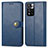 Custodia Portafoglio In Pelle Cover con Supporto S05D per Xiaomi Redmi Note 11 Pro+ Plus 5G Blu